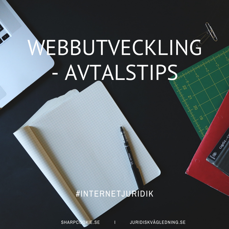 Webbutveckling - avtalstips