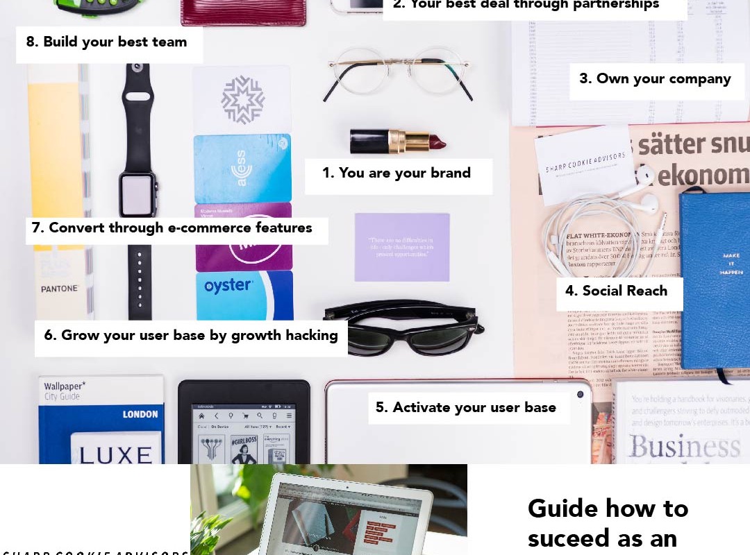 Legal guide how to succeed as an influencer from law firm Sharp Cookie Advisors